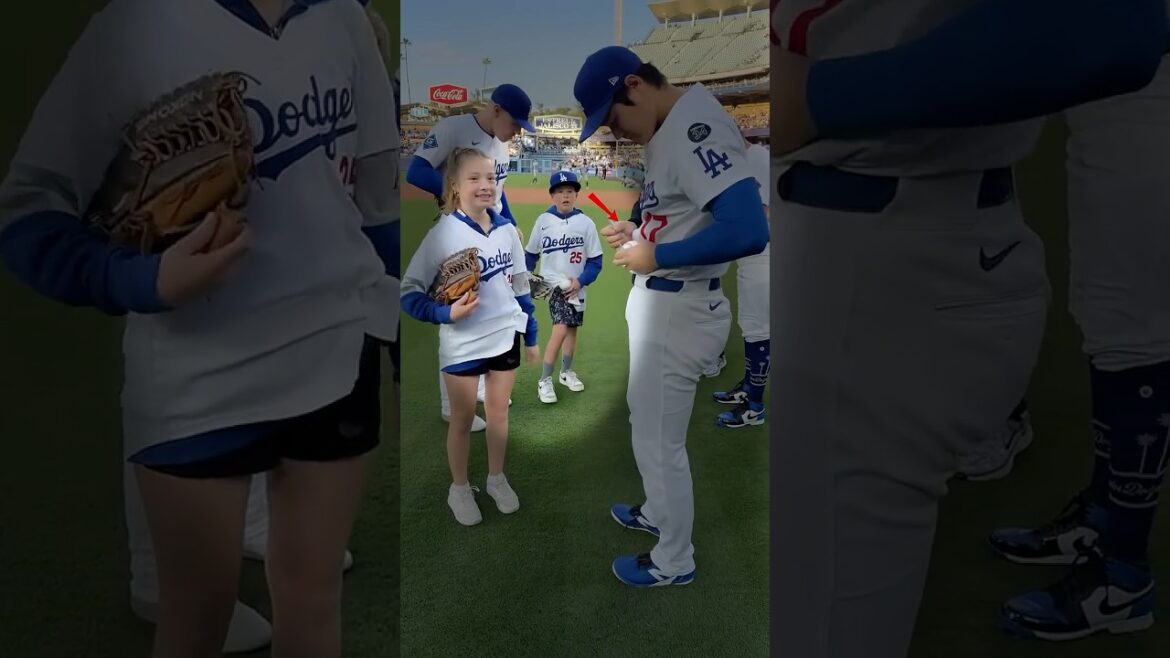 I really want your autograph...