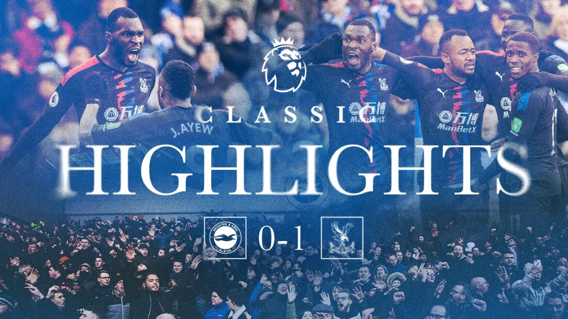 JORDAN AYEW WINNER  ✅ | Brighton 0-1 Crystal Palace  | Classic Highlights