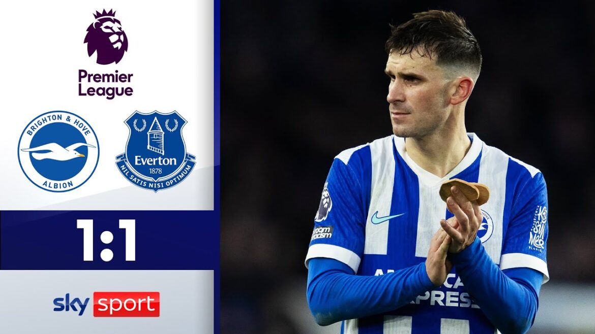 90+7! Big goal is not enough! | Brighton & Hove Albion - Everton FC | Highlights - Premier League