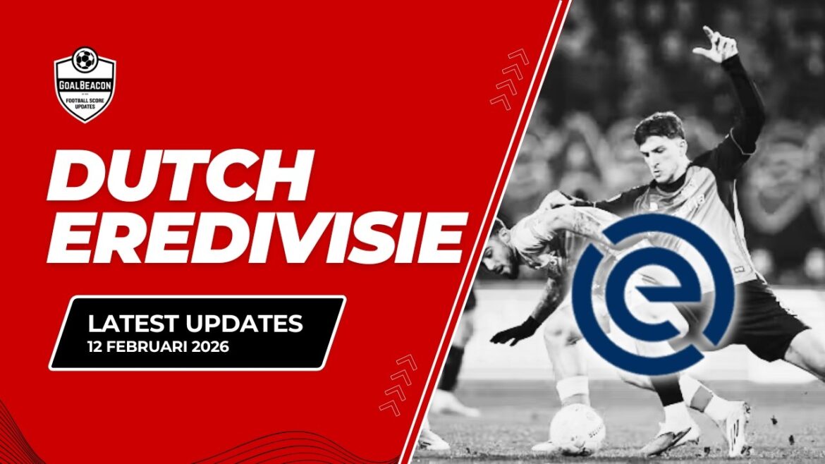 🔥 Eredivisie Results 12 Feb 2026 | Heerenveen & Utrecht Win Away, Latest Standings | GoalBeacon