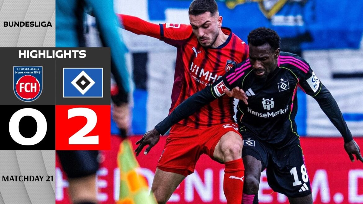 Heidenheim – Hamburger | 0-2 | Summary | Bundesliga 2025-26 | heidenheim hamburger Heidenheim - Hamburger | 0-2 | Summary | Bundesliga 2025-26 | heidenheim hamburger