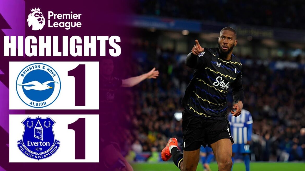 Brighton vs Everton 1-1 Highlights | Premier League 2025-26