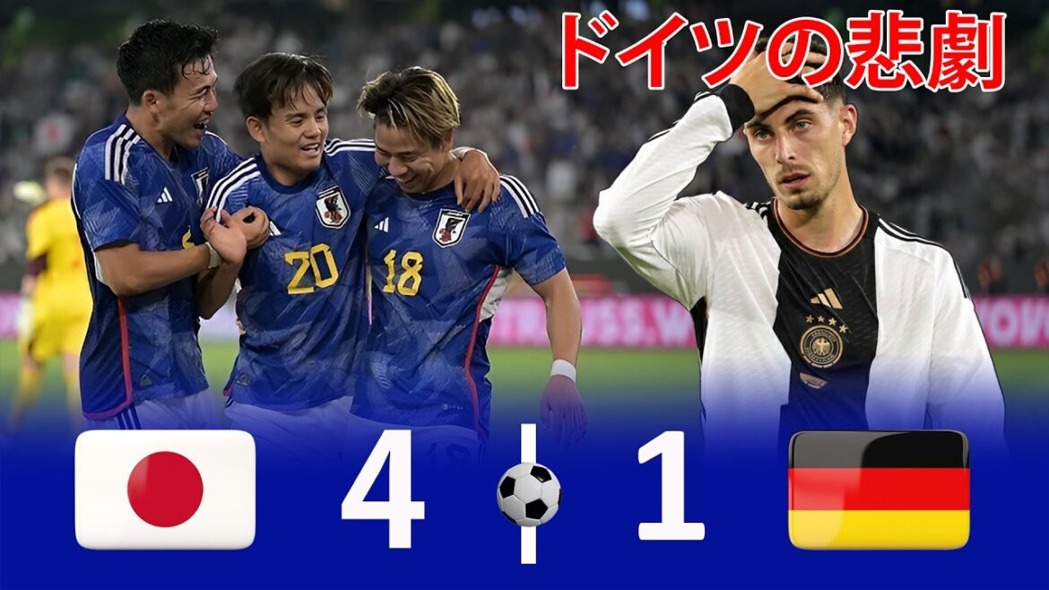[Tragedy returns]Germany wanted to take revenge on Japan, but after being attacked again, it falls into the depths of despair -- it's already too late to regret | Germany vs. Japan International Friendly Match 2023