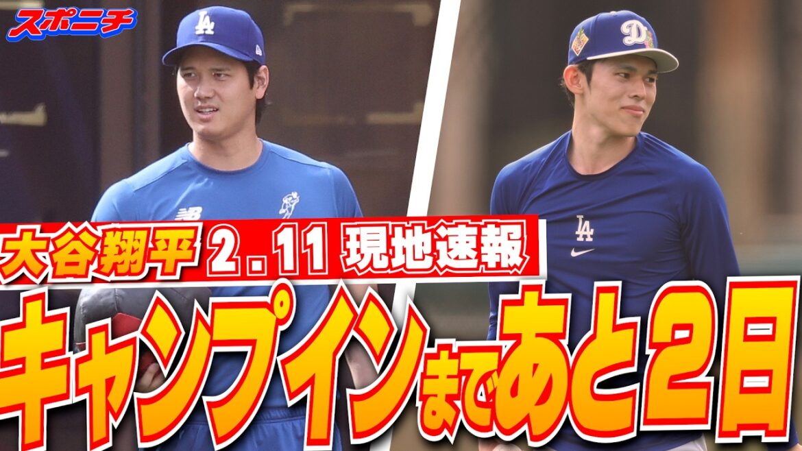 [Shohei Otani and Aki Sasaki, February 11 local news]Carefully check the top position using a wall.