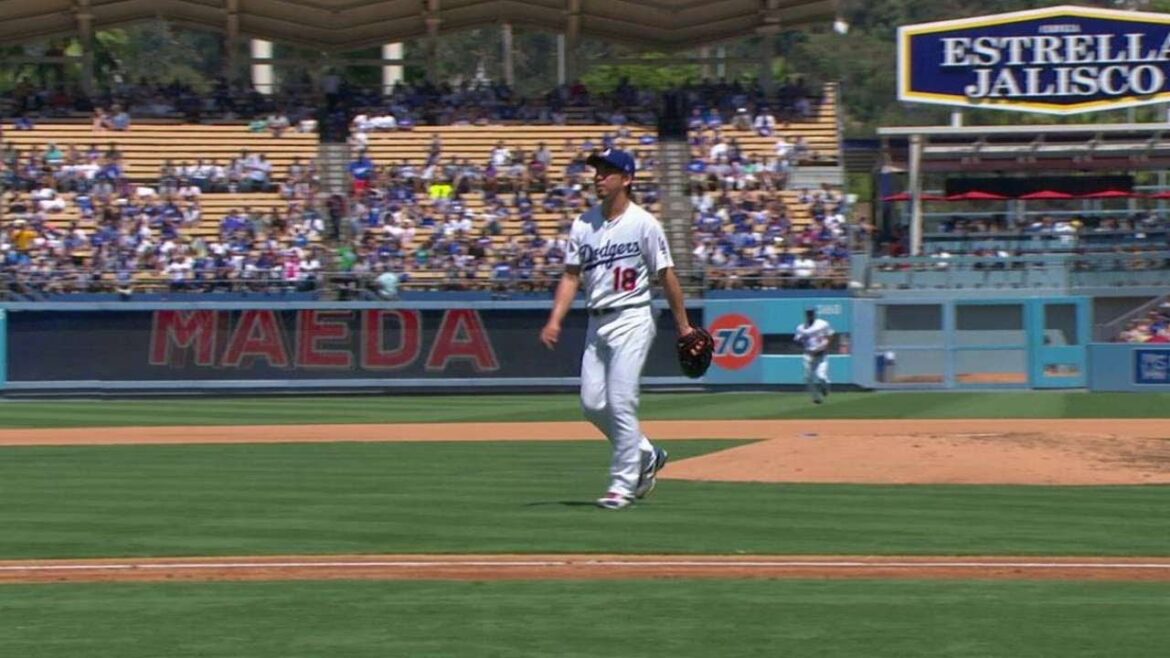SD@LAD: Maeda K’s Perdomo, strikes out the side SD@LAD: Maeda K's Perdomo, strikes out the side