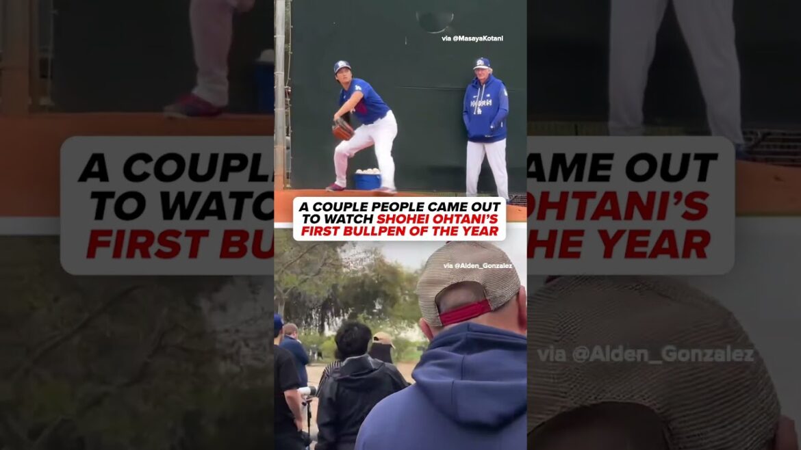 Shohei Ohtani draws a crowd π #mlb #dodgers Shohei Ohtani draws a crowd π #mlb #dodgers