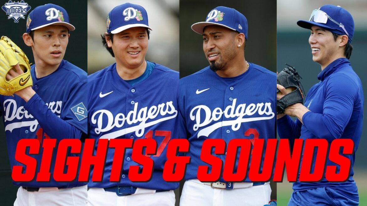 Shohei Ohtani & Edwin Diaz Throw 1st Bullpen, Roki Preview – Dodgers Spring Training Sights & Sounds Shohei Ohtani & Edwin Diaz Throw 1st Bullpen, Roki Preview - Dodgers Spring Training Sights & Sounds