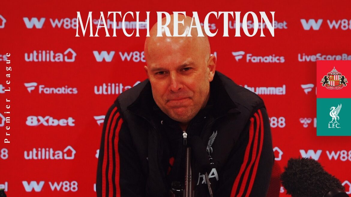 Premier League win, Endo injury update | Arne Slot Reacts to Sunderland 0-1 Liverpool