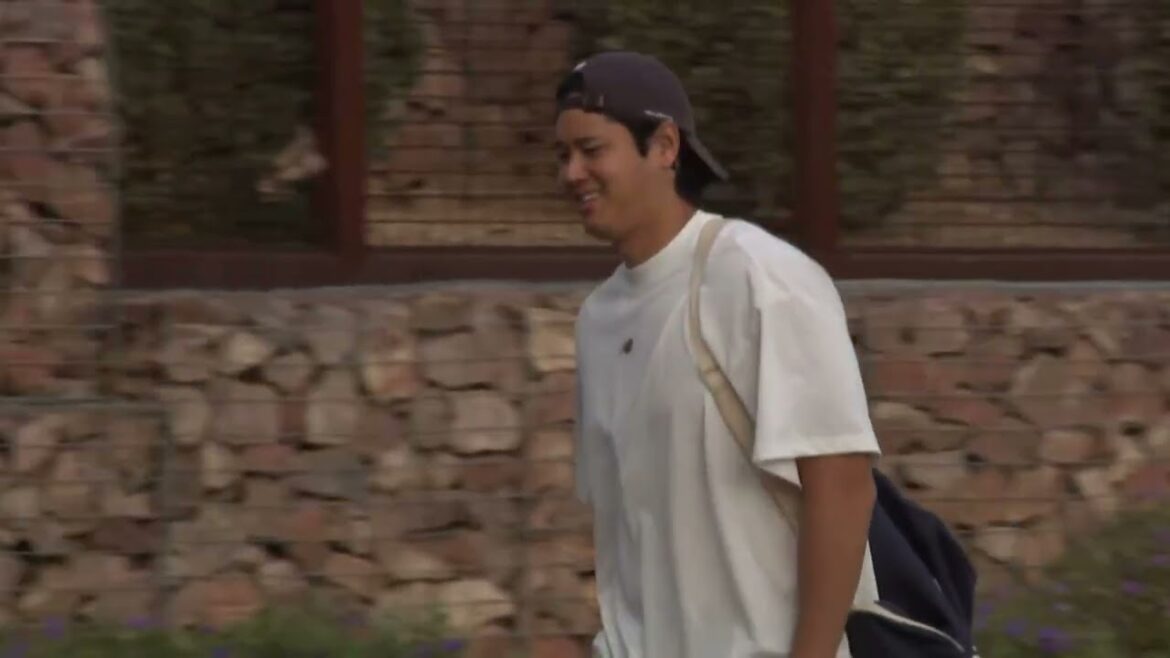 Dodgers Spring Training: Alex Vesia strikes out Shohei Ohtani & position players report