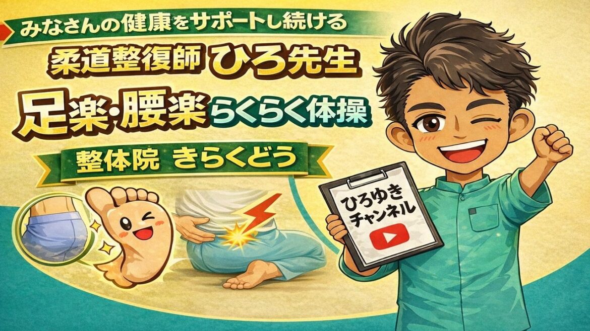 No. 11 Easy foot/lower back/easy exercise Low back pain prevention and relief Neck and shoulder stiffness prevention and relief Hip pain prevention and relief