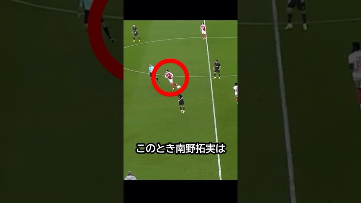Dedicatedly! The day Takumi Minamino ran without hesitation and connected to the score! #soccer