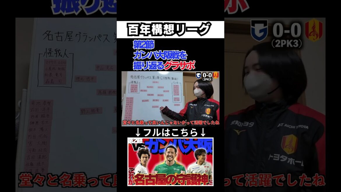 Looking back at the match against Gamba Osaka in Round 2 of the J1 Centenary League Looking back at the match against Gamba Osaka in Round 2 of the J1 Centenary League