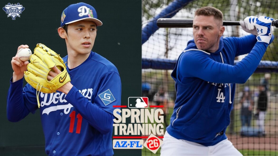Freddie Freeman Faces Roki Sasaki, Alex Vesia K's Shohei Ohtani, Edwin Diaz, Dodgers Spring Training