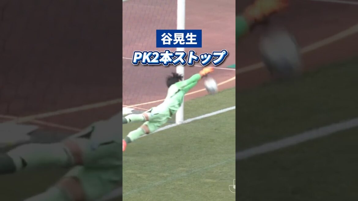 The driving force behind the victory✨ #Akio Tani's penalty stop 🧤🧤 #FC Machida Zelvia #zelvia #soccer #J League
