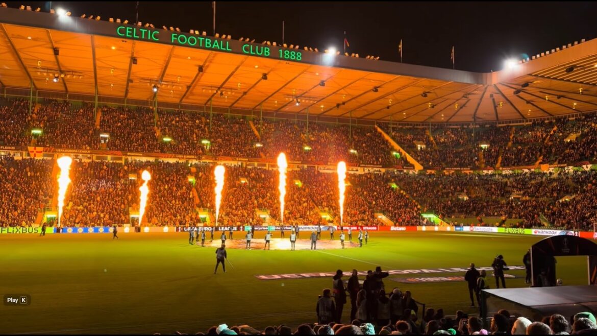 Celtic Fans Protest / You’ll Never Walk Alone - CELTIC vs VFB STUTTGART