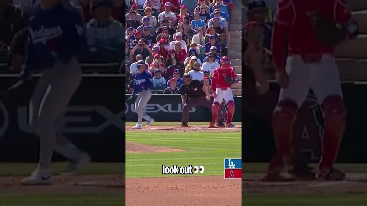 Shohei Ohtani already got the reflexes going 😮