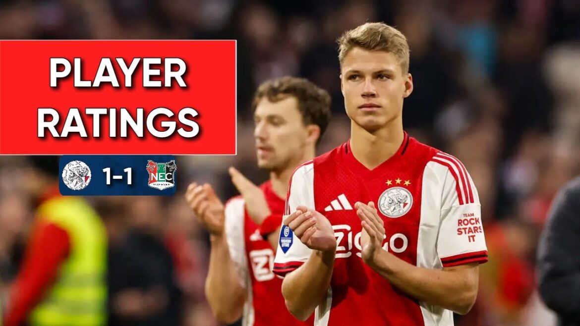 Ajax 1-1 NEC | Live Player Ratings Ajax 1-1 NEC | Live Player Ratings