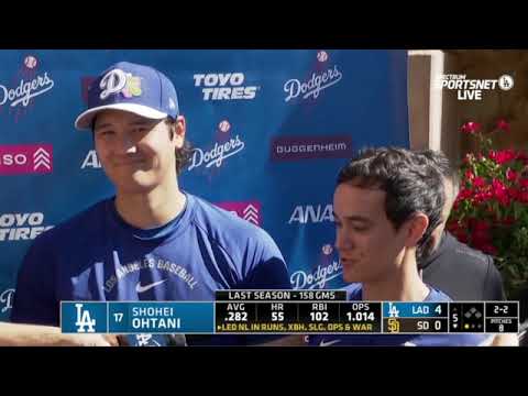 Shohei Ohtani On Possibility Of Pitching In Big WBC Game, Spring Pitching Ramp-Up, 2028 Olympics Shohei Ohtani On Possibility Of Pitching In Big WBC Game, Spring Pitching Ramp-Up, 2028 Olympics