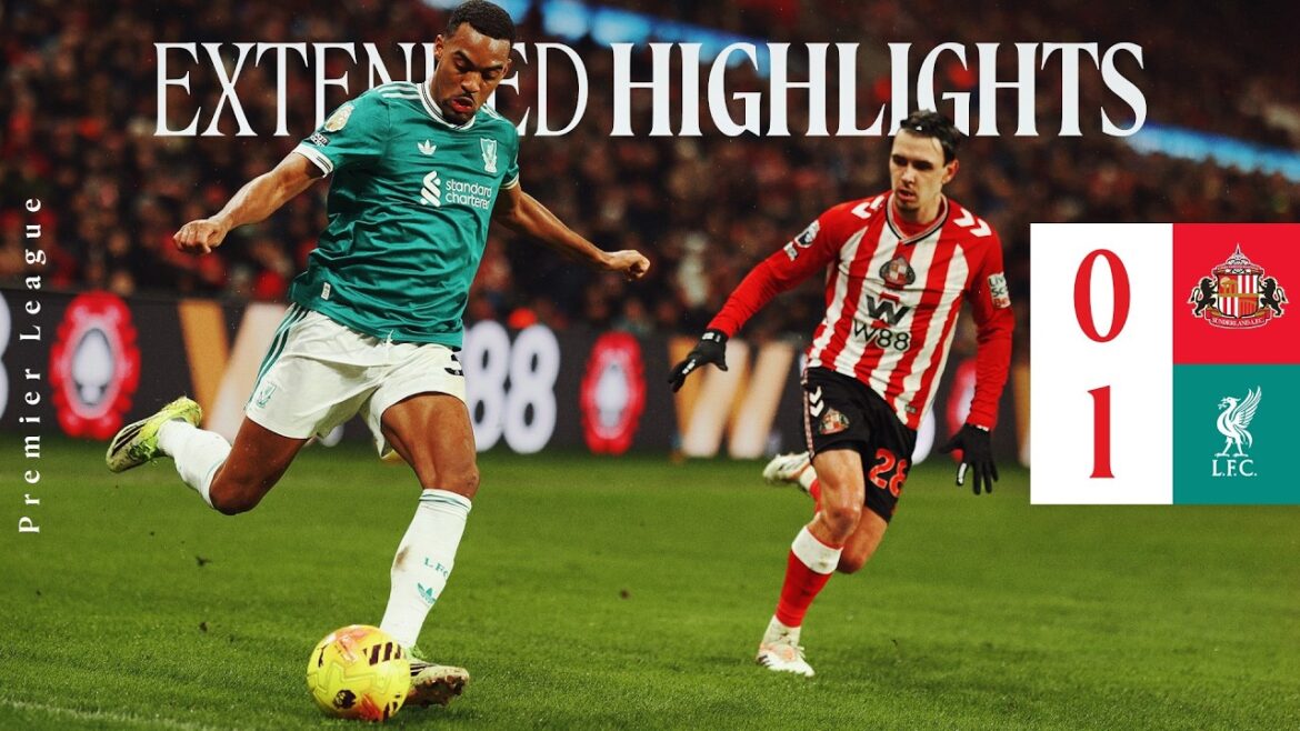Extended Highlights: Van Dijk Winner at Stadium of Light! | Sunderland 0-1 Liverpool
