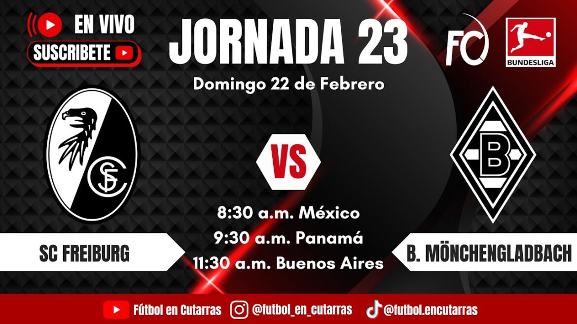 SC Freiburg VS Borussia Mönchengladbach | BUNDESLIGA | Journey 23