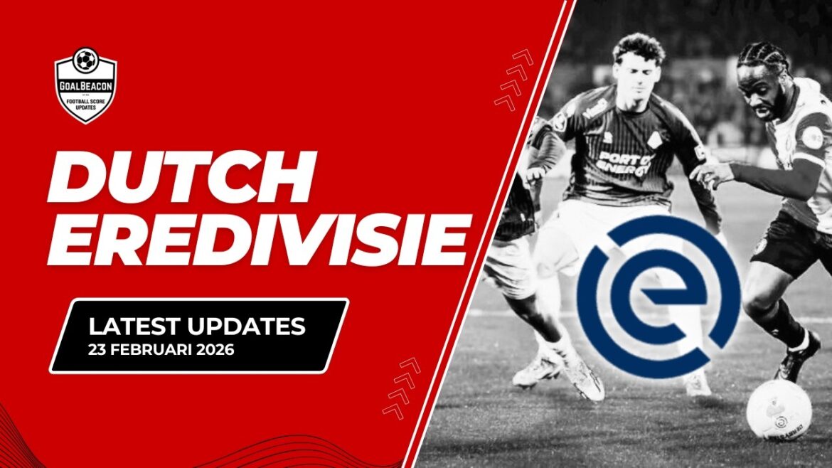 LATEST EREDIVISIE RESULTS & STANDINGS 21–23 FEB 2026 🔥 PSV Sturdy, Feyenoord Stick Tight | GoalBeacon