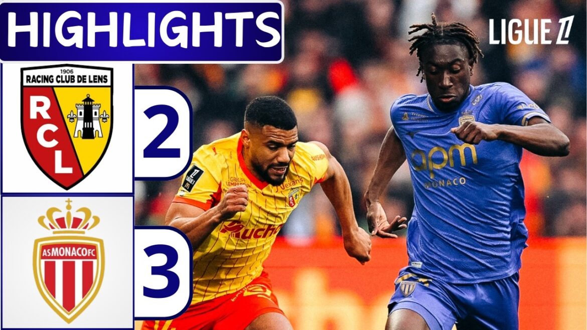 RC LENS vs AS Monaco (2-3) – All Goals & Highlights – LIGUE 1 2025/26 RC LENS vs AS Monaco (2-3) – All Goals & Highlights – LIGUE 1 2025/26