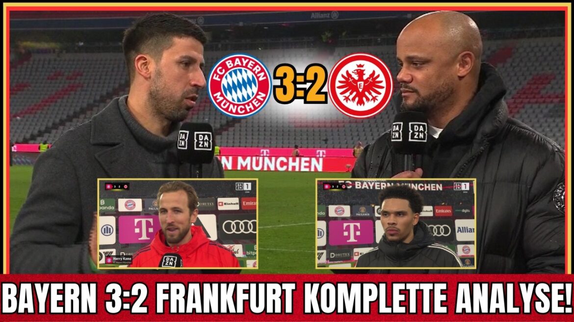 Bayern 3:2 Frankfurt: Pure drama! Bayern saves victory against Frankfurt! Interviews! Bayern 3:2 Frankfurt: Pure drama! Bayern saves victory against Frankfurt! Interviews!