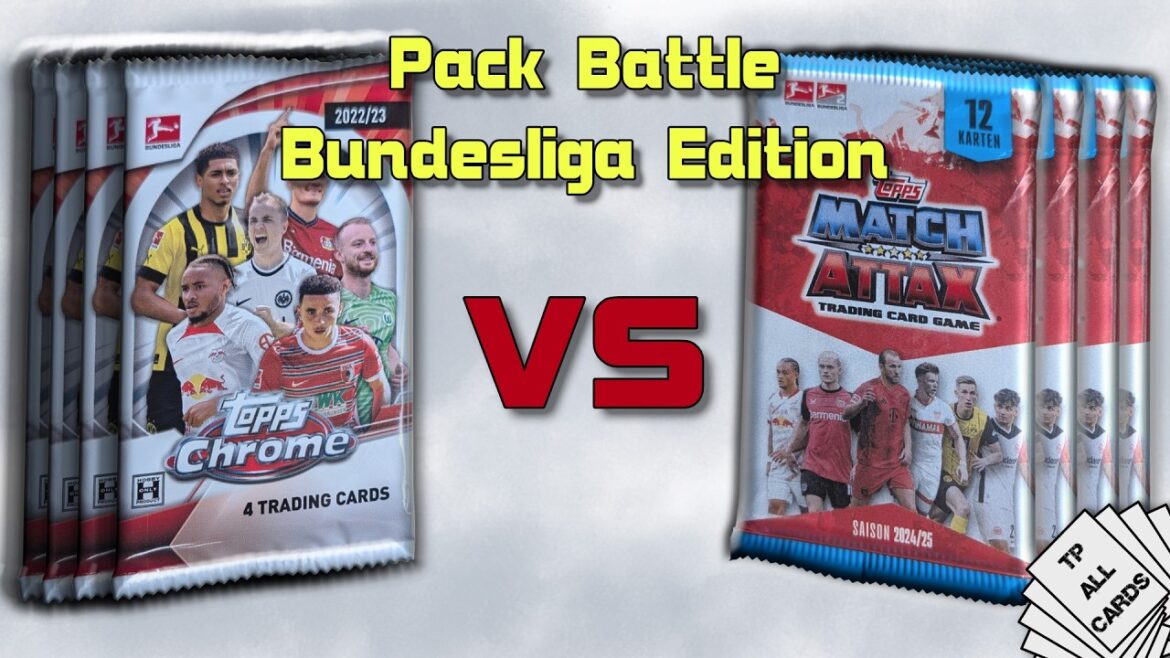 Bundesliga Pack Battle! Topps Chrome vs Match Attax Showdown