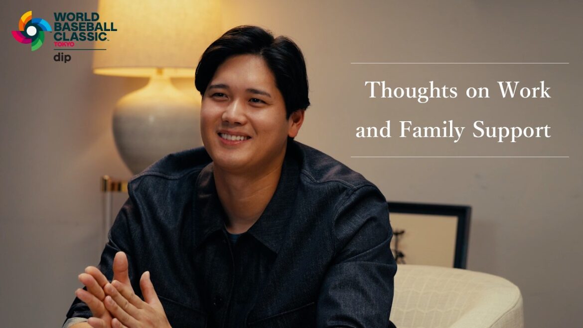 Shohei Ohtani Interview | dip Ambassador: Thoughts on Work and Family Support