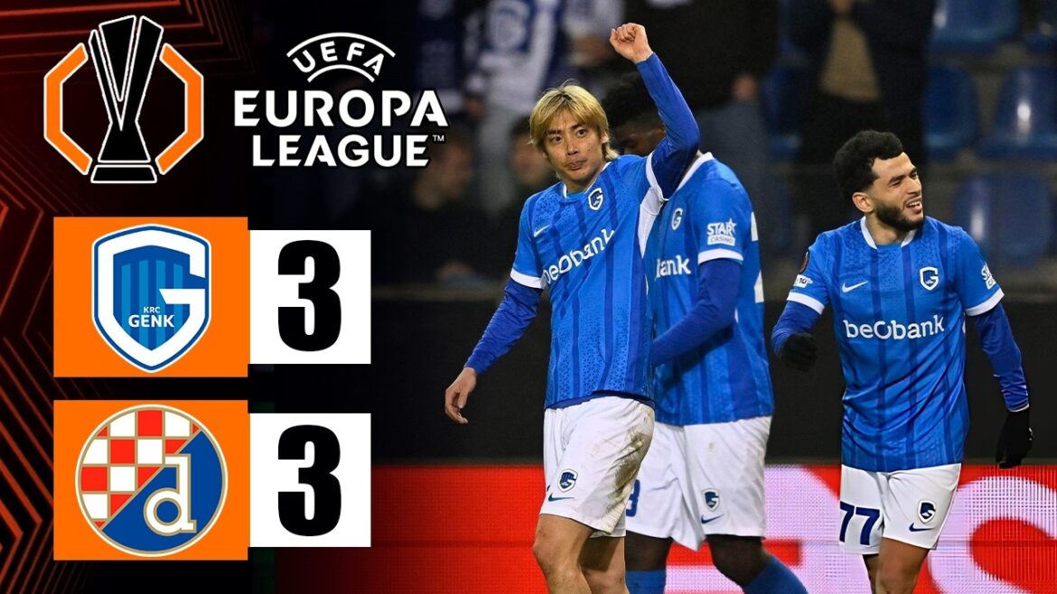 KRC Genk vs GNK Dinamo Zagreb 3-3 (AGG: 6-4) Highlights | UEFA Europa League 2026