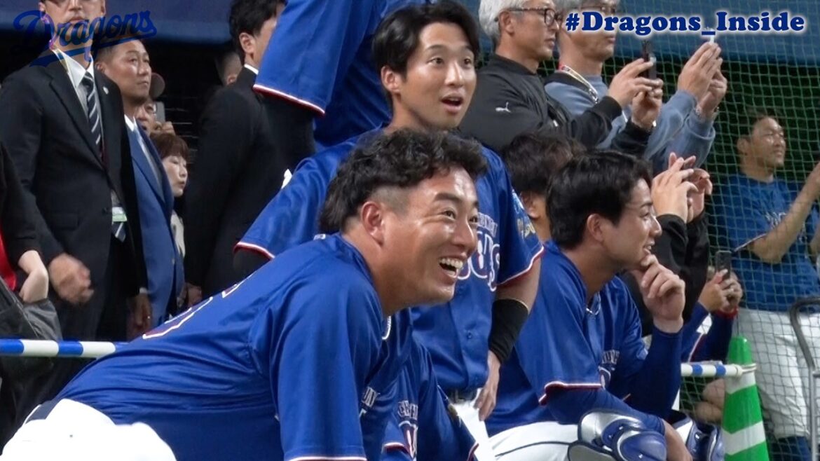 [2026 Edition]Dragons players watching “#Shohei Otani’s batting practice” #Dragons_Inside