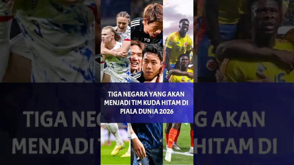 Prediction of the three countries that will be the dark horse teams in the 2026 World Cup.