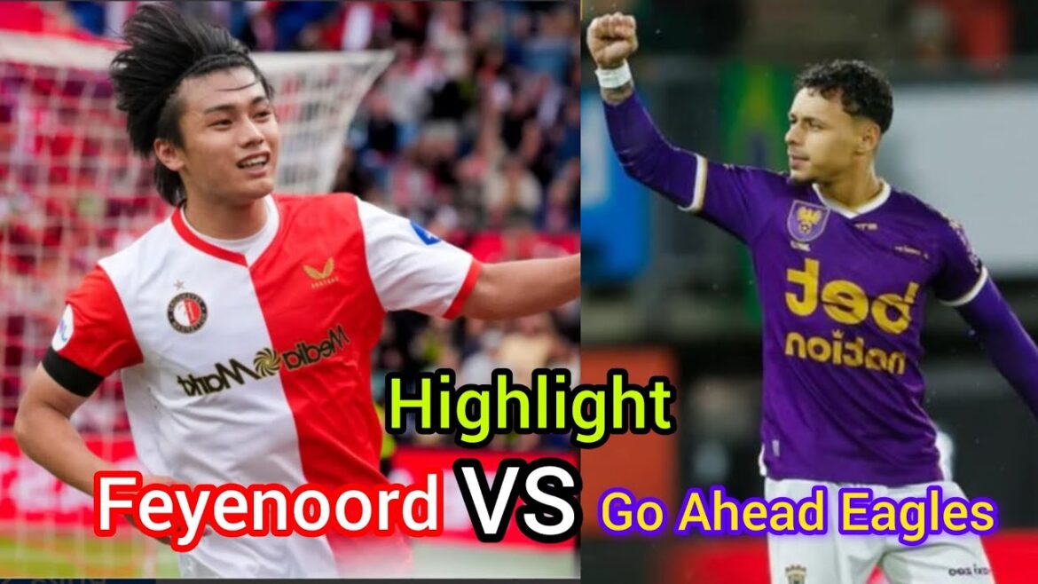 A match full of drama, red cards and penalties || Feyenoord vs Go Ahead Eagles #eredivisie highlights