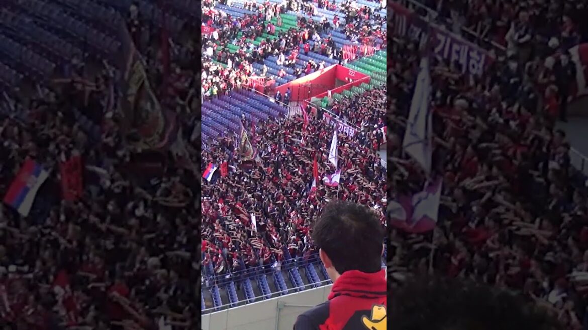 Kashima supporter's agitation Vertical | 2026 Centenary League Urawa Reds 2-3 Kashima Antlers | Kashima Antlers