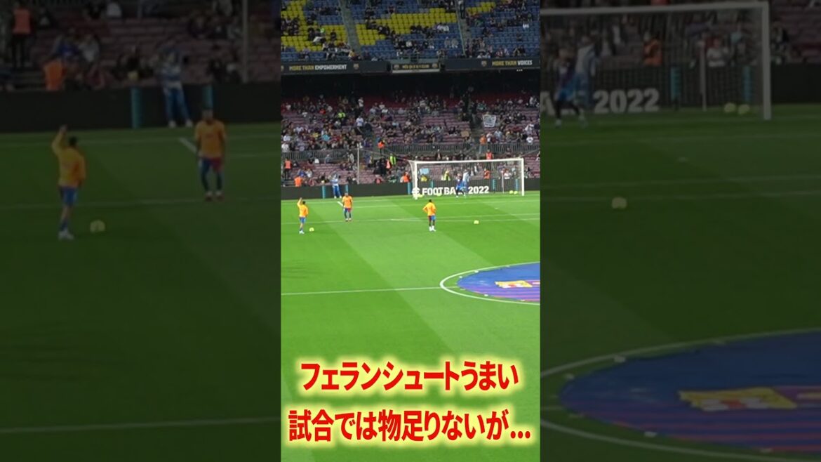 Ferran is tough as number 9 for Barça