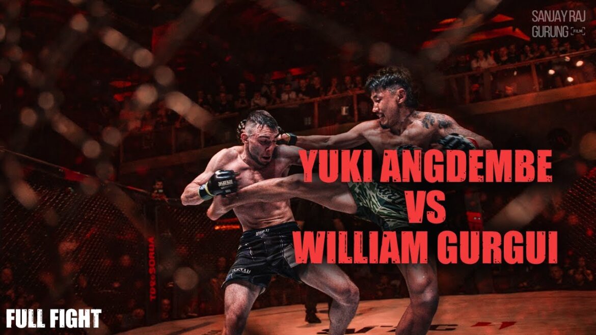 Yuki AngDembe vs William Gurgui | MAIN EVENT | Nepal 🇳🇵 vs France 🇫🇷 | Amateur MMA Fight | 2024