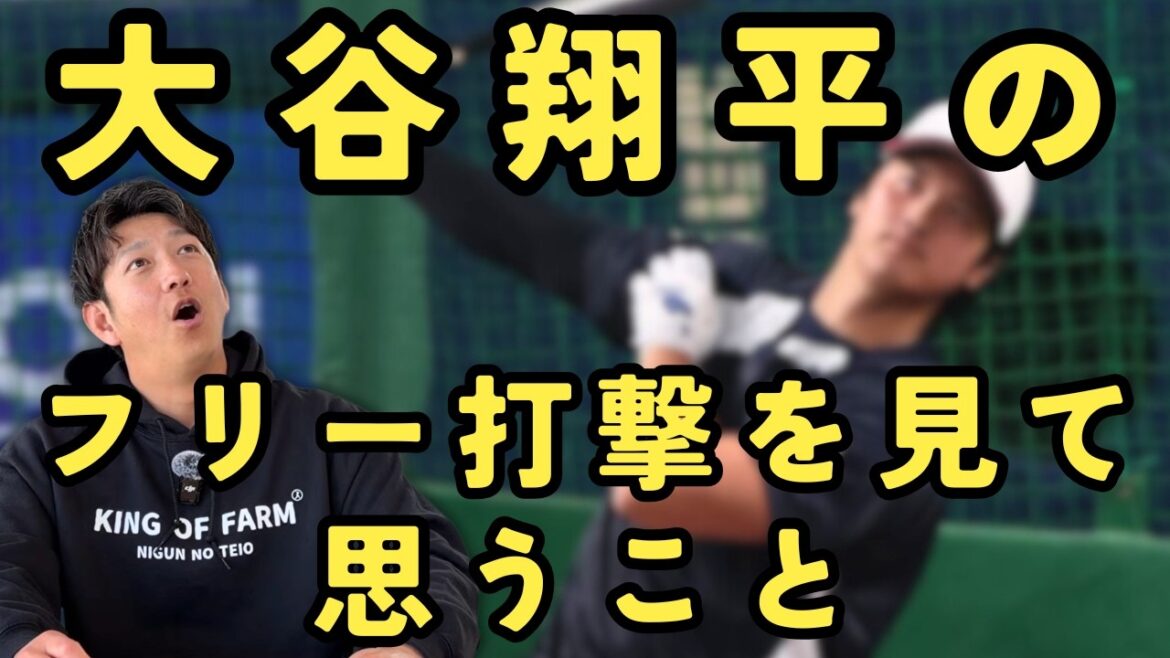 What I think when I watch Shohei Ohtani's free batting