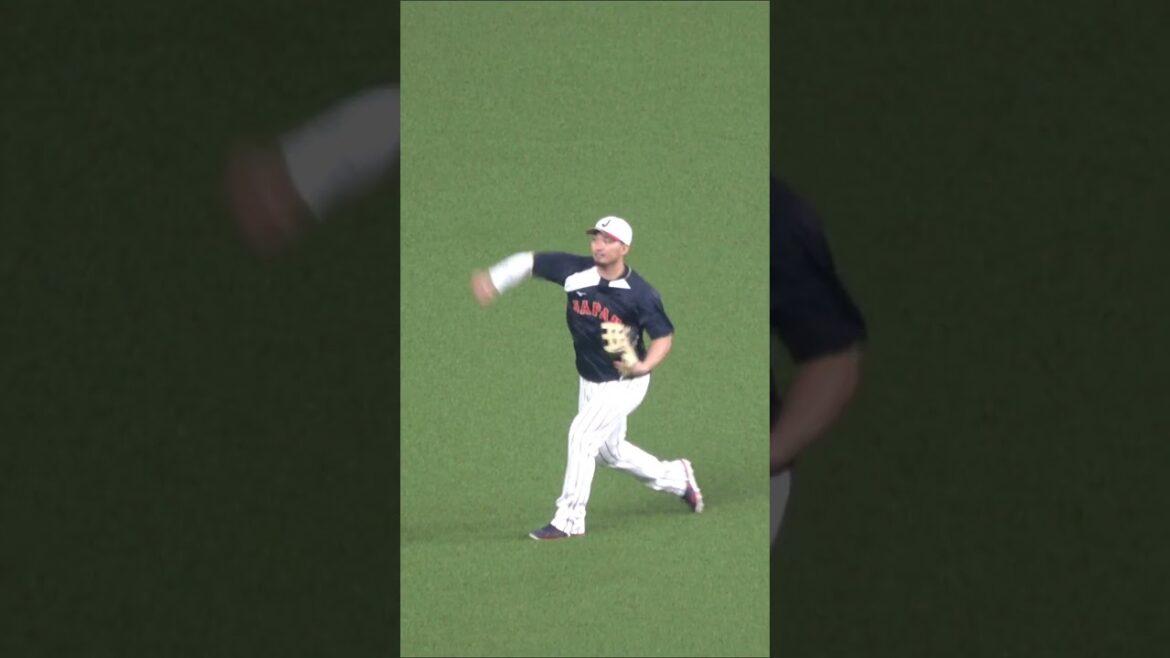 Seiya Suzuki (Cubs) Otani form! ? #wbc #Samurai Japan #Cubs #Seiya Suzuki #catchball #baseballyoutube