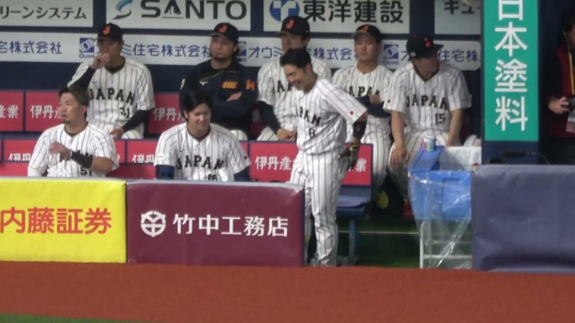 [Samurai Japan][Shohei Otani][Kensuke Kondo]scolded Warm-up match against Orix