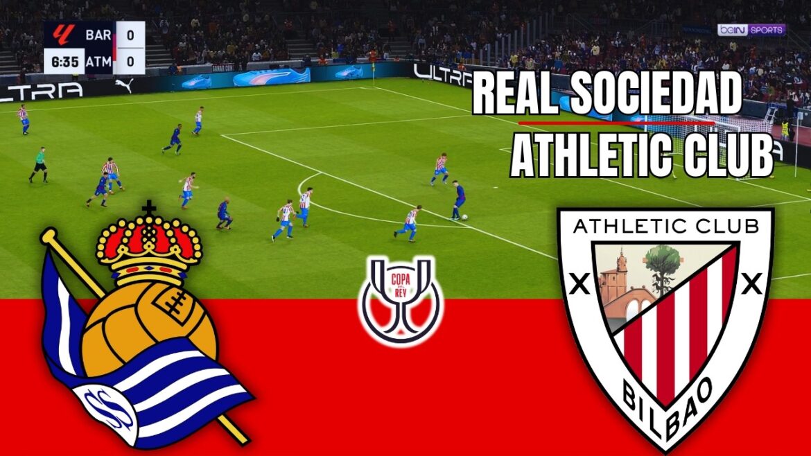 REAL SOCIEDAD vs ATHLETIC CLUB COPA DEL REY 2026 Full Match Simulation/Prediction PES 26 Gameplay