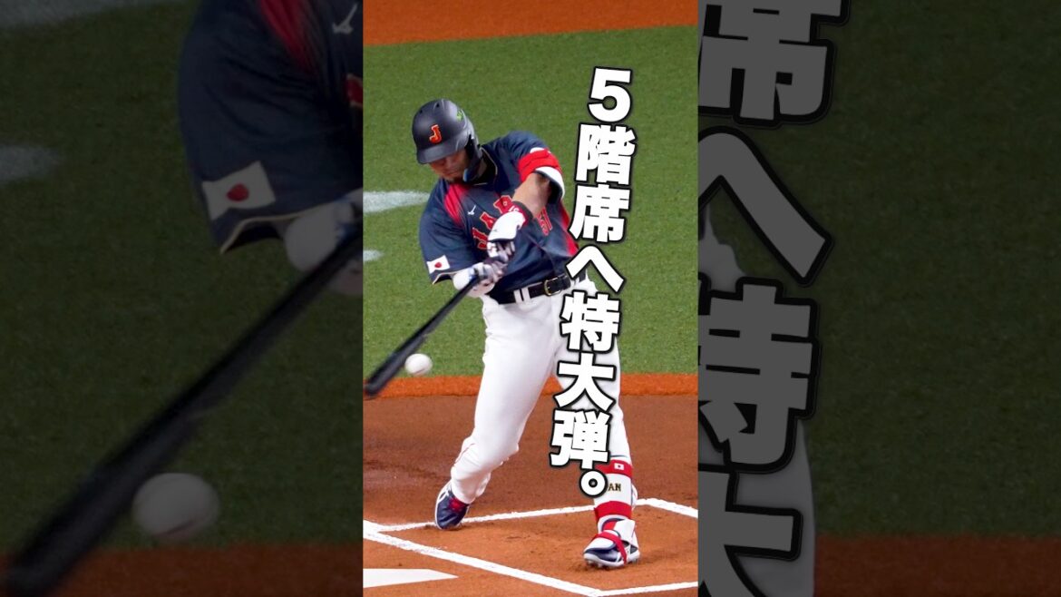 [Local footage]Seiya Suzuki and Kyocera cause a stir. 5th floor seat extra large bullet. #Seiya Suzuki #Samurai Japan #Local footage