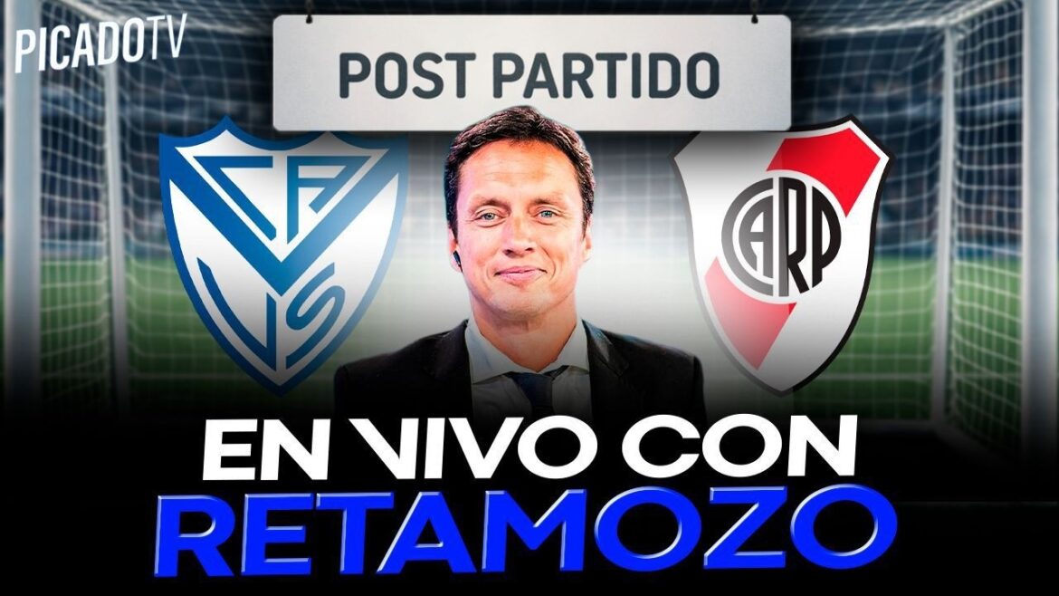 POST MATCH OF VELEZ SARFIELD VS RIVER PLATE WITH DANIEL RETAMOZO | LOST RIVER: IS GALLARDO LEAVING? POST MATCH OF VELEZ SARFIELD VS RIVER PLATE WITH DANIEL RETAMOZO | LOST RIVER: IS GALLARDO LEAVING?
