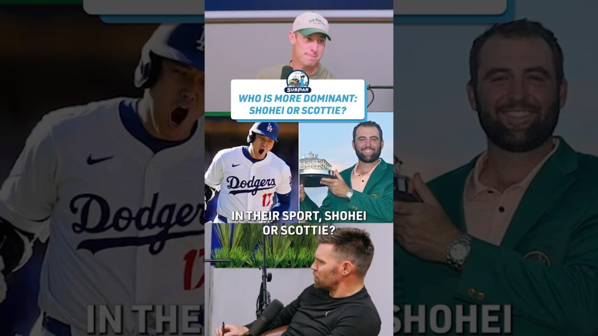 Shohei Ohtani OR Scottie Scheffler - Who is MORE DOMINANT?!