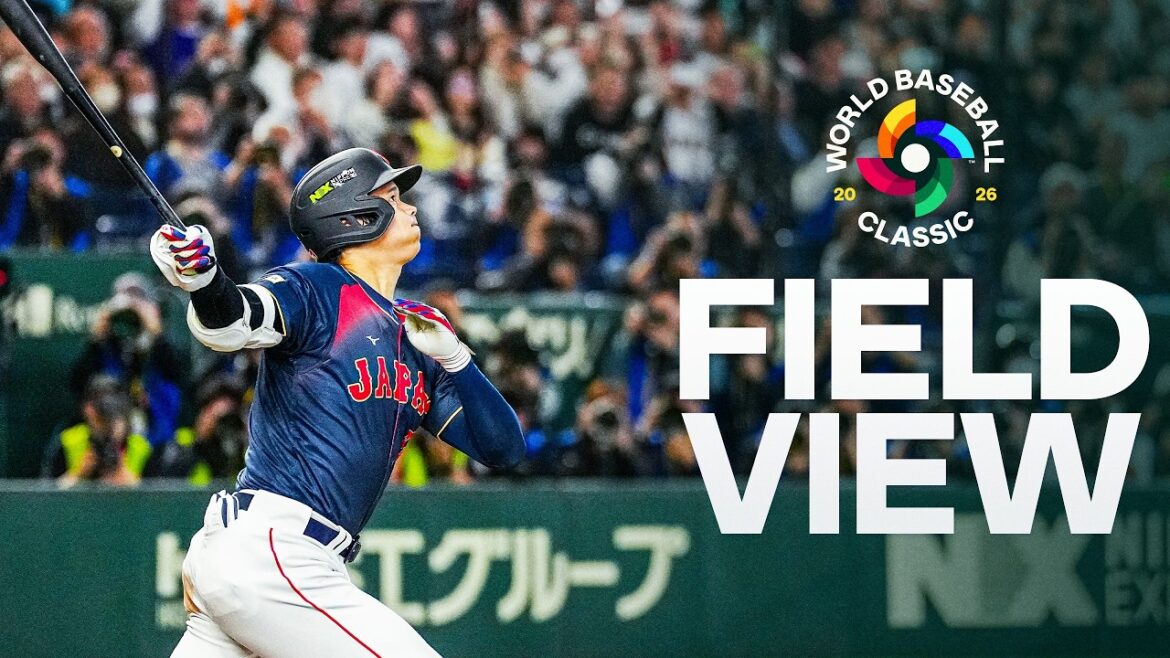 EXCLUSIVE field view of Shohei Ohtani’s grand slam in the 2026 World Baseball Classic 🇯🇵 | Shohei Ohtani Highlights EXCLUSIVE field view of Shohei Ohtani's grand slam in the 2026 World Baseball Classic 🇯🇵 | Shohei Ohtani Highlights
