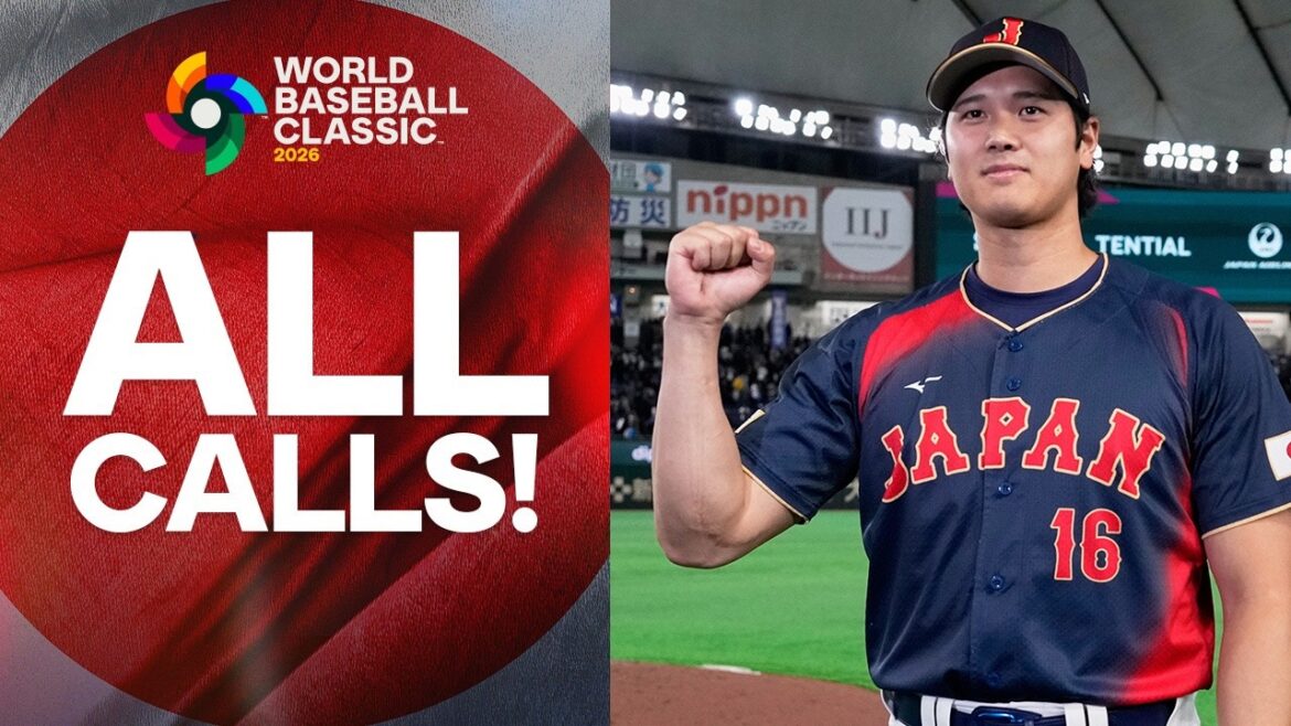 ALL CALLS of Shohei Ohtani's EPIC GRAND SLAM for Team Japan (2026 World Baseball Classic)! Shohei Ohtani Highlights