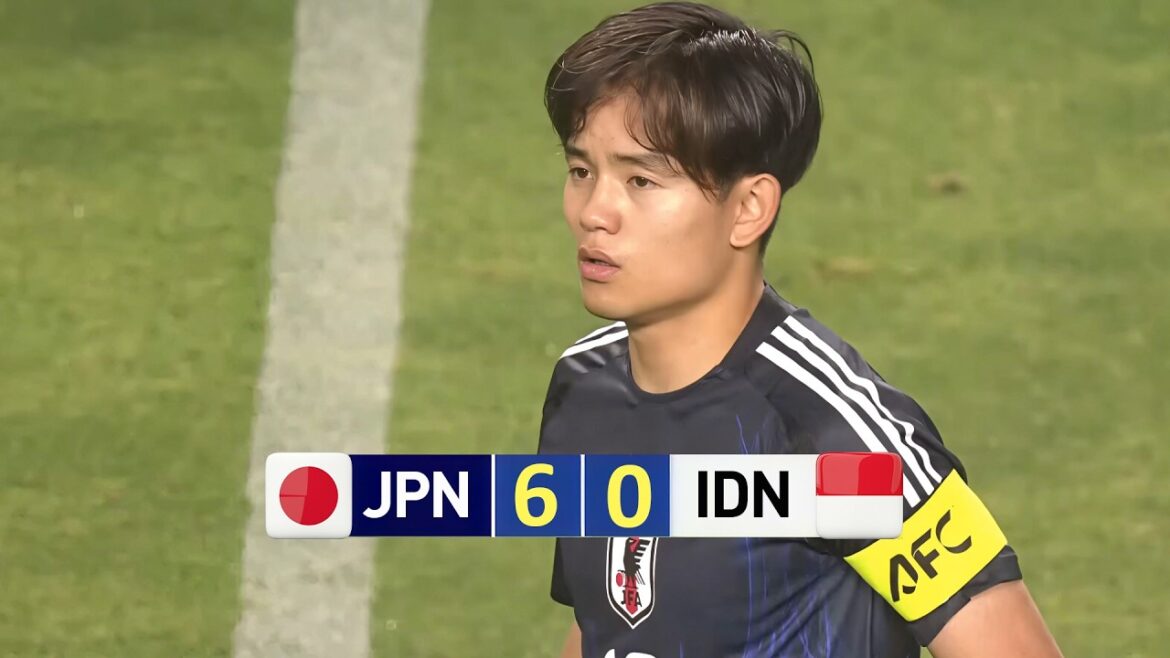 Full score “10” for “Captain” Kubo! Samurai Blue overwhelms Indonesia at the sacred site of Suita | Japan vs Indonesia | 2026 World Cup Qualifying