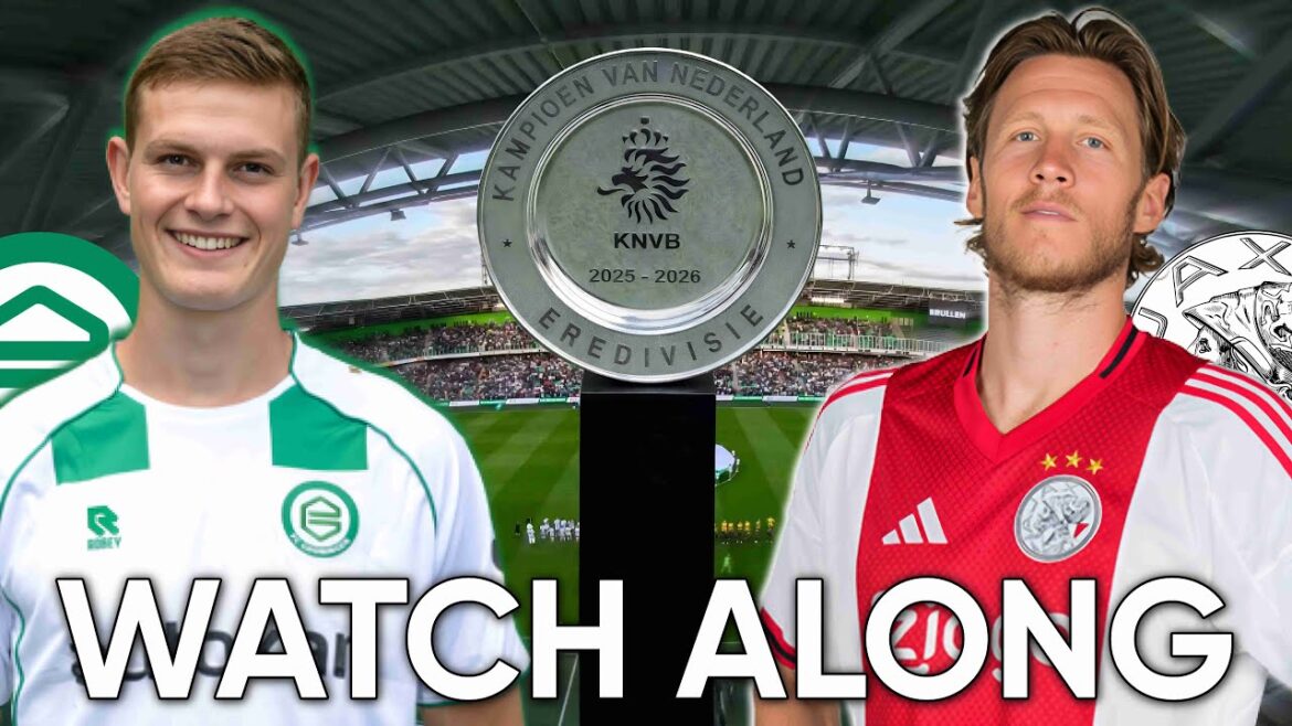 FC Groningen 3-1 Ajax Live | Eredivisie | Watch Along