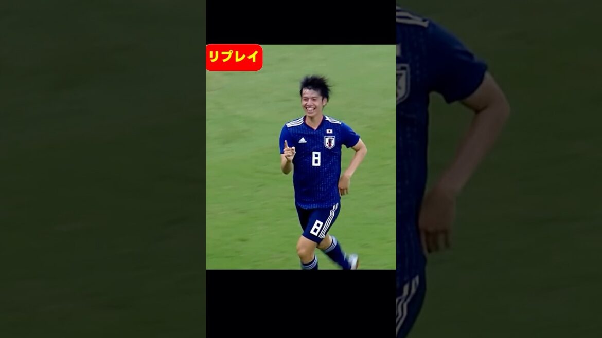 Defeat Brazil! The day the U-22 Japan National Team showed off Ao Tanaka's performance from an opponent's mistake! #soccer #Aoi Tanaka