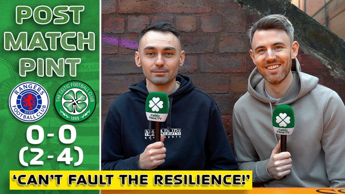RANGERS 0-0 (2-4 PENS) CELTIC | 'CAN'T FAULT THE RESILIENCE!' | POST-MATCH PINT