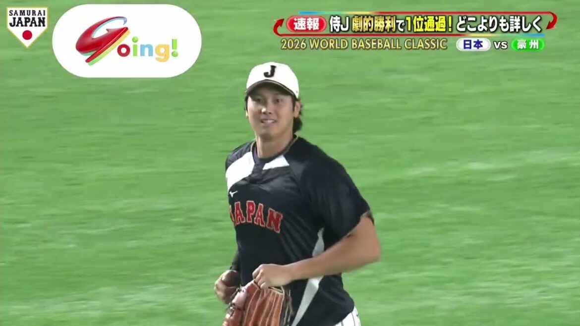 [Australian player stunned by estimated flight distance of 150m]Shohei Otani's batting practice is "showtime" & pitching practice for the first time in 5 days | Batting practice before Japan x Australia game | World Baseball Classic (WBC)